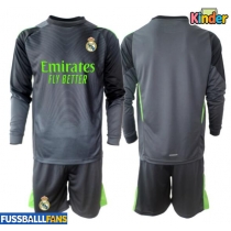 Real Madrid Torwart 3rd trikot Kinder 2025-26 Langarm (+ Kurze Hosen)